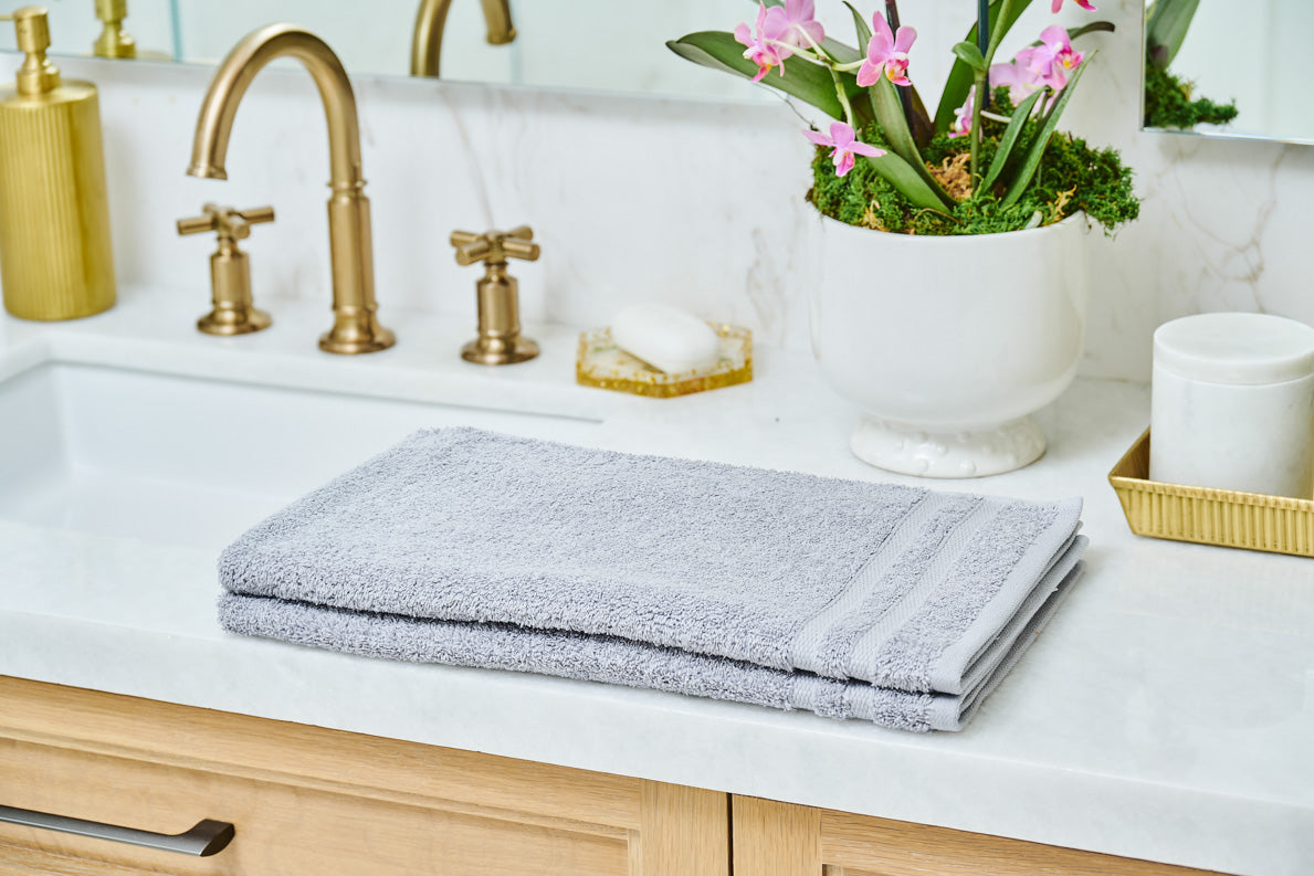 Iconic Turkish Cotton Hand Towels (Set of 2)