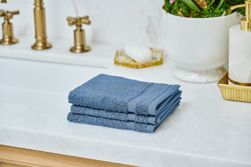 Iconic Turkish Cotton Washcloths (Set of 3)